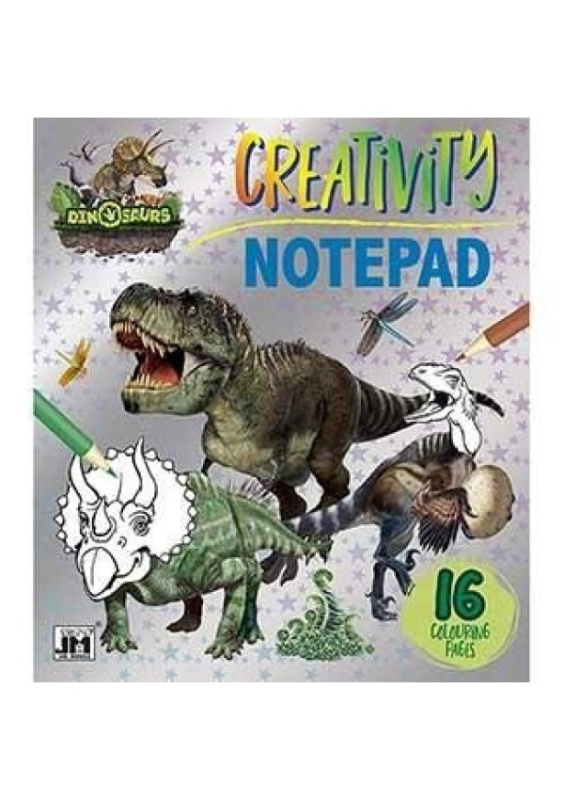 Blok k vybarvení - Dinosauři