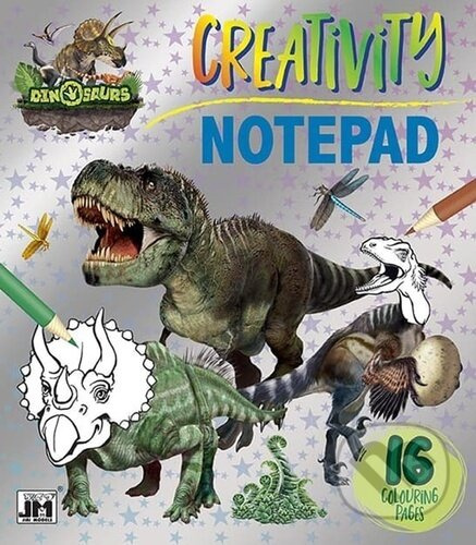 Blok k vybarvení - Dinosauři