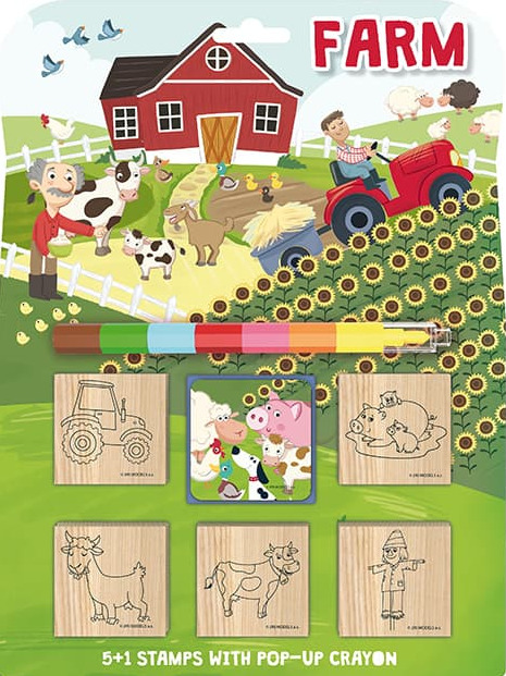 Jiri Models Razítka 5 1 s voskovkou Farma