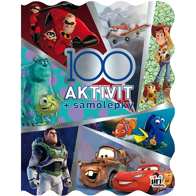 100 aktivit + samolepky Disney kluci