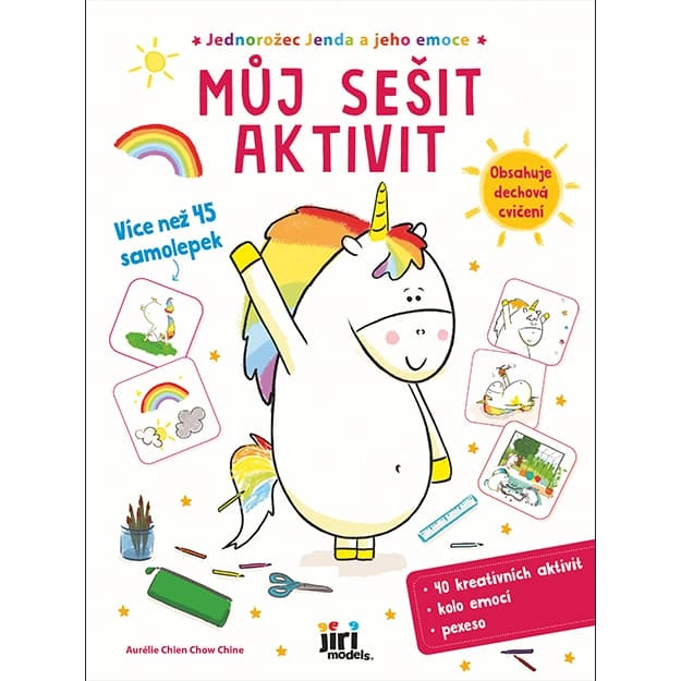 Můj sešit aktivit - Jednorožec Jenda
