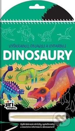 Vyškrabávacie vymaľovanky - Dinosaury - kniha z kategorie Omalovánky