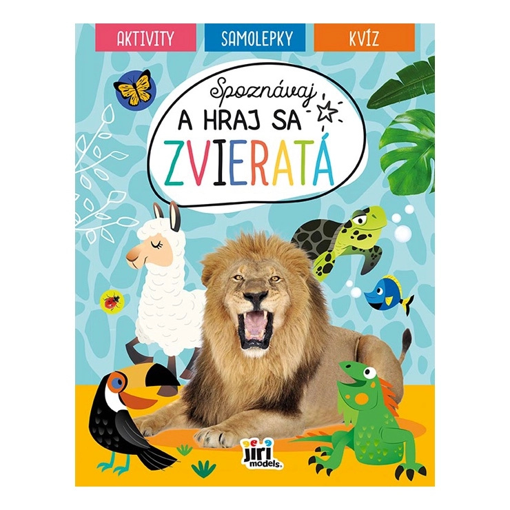 Spoznávaj a hraj sa - Zvieratá - kniha z kategorie Samolepky