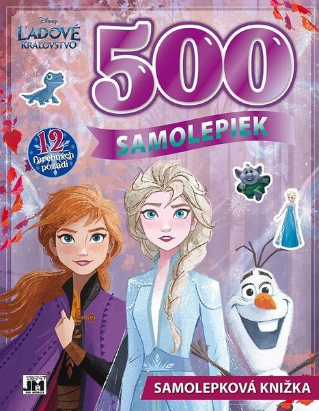 500 samolepek frozen – kniha se samolepkami