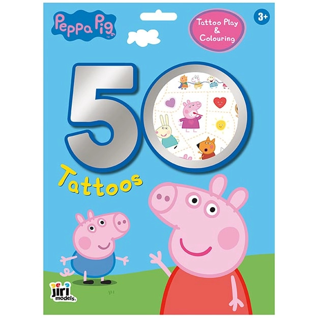 Tetovací set 50+ - Peppa Pig