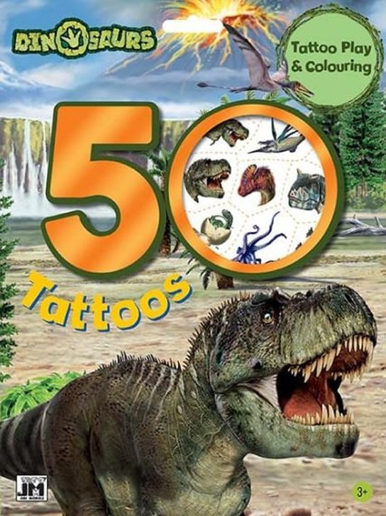 Tetovací set 50+ - Dinosauři