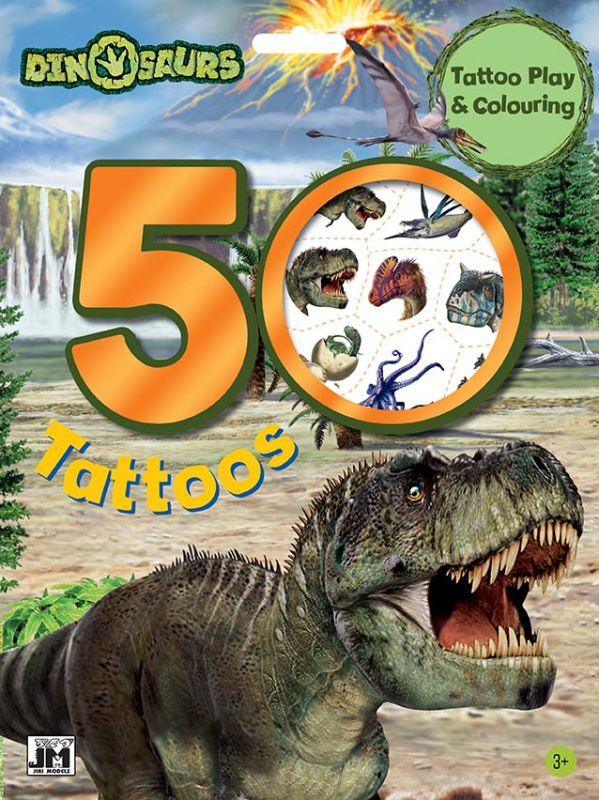 Tetovací set 50+ - Dinosauři