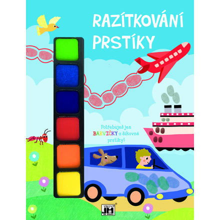 Razítkování prstíky - Auto