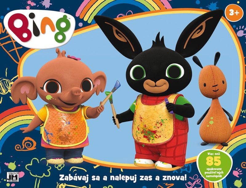 Zabávaj sa a nalepuj Bing - kniha z kategorie Samolepky