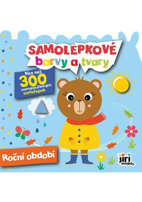 Samolepkové barvy a tvary pro nejmenší - Roční období