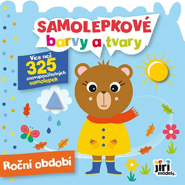 Samolepkové barvy a tvary pro nejmenší - Roční období