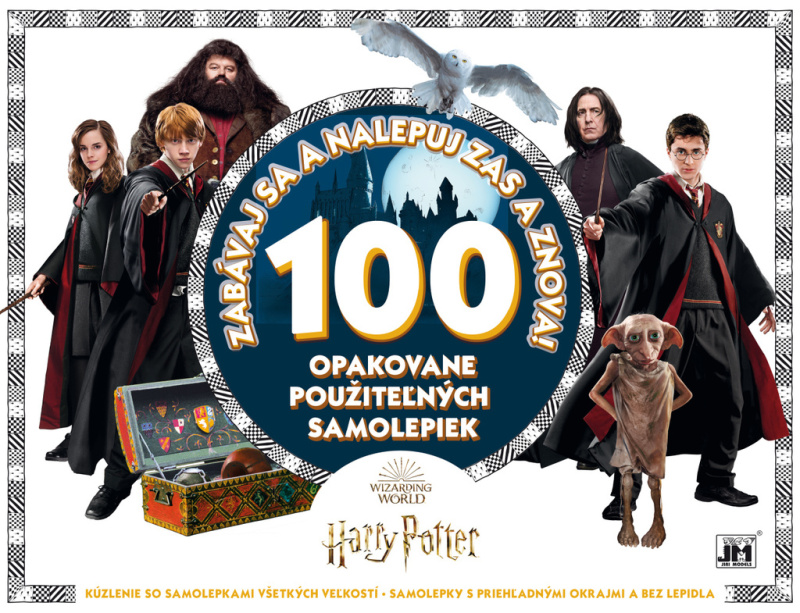 Zabávaj sa a nalepuj Harry Potter - kniha z kategorie Samolepky