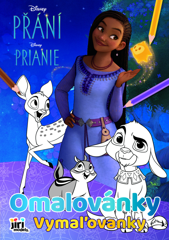 Omalovánky A4 - Přání