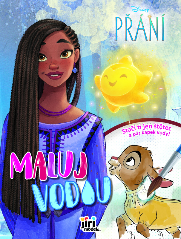 Maluj vodou A4 - Přání