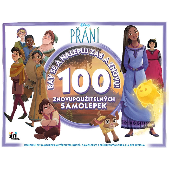 Bav se a nalepuj zas a znovu!- Přání - 100 samolepek