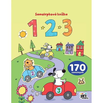 Samolepková knížka - 123