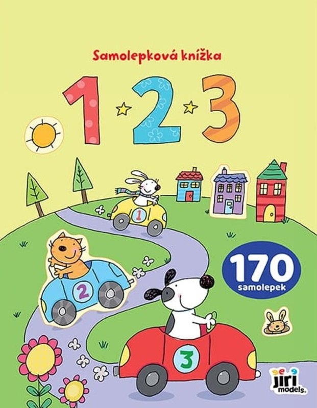 Samolepková knížka - 123