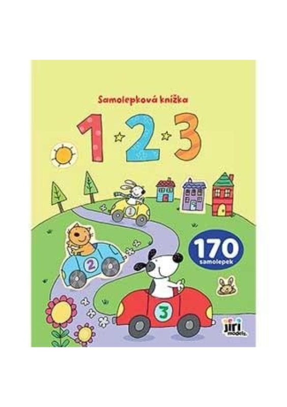 Samolepková knížka - 123