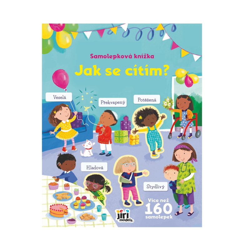 Samolepková knížka - Jak se cítím