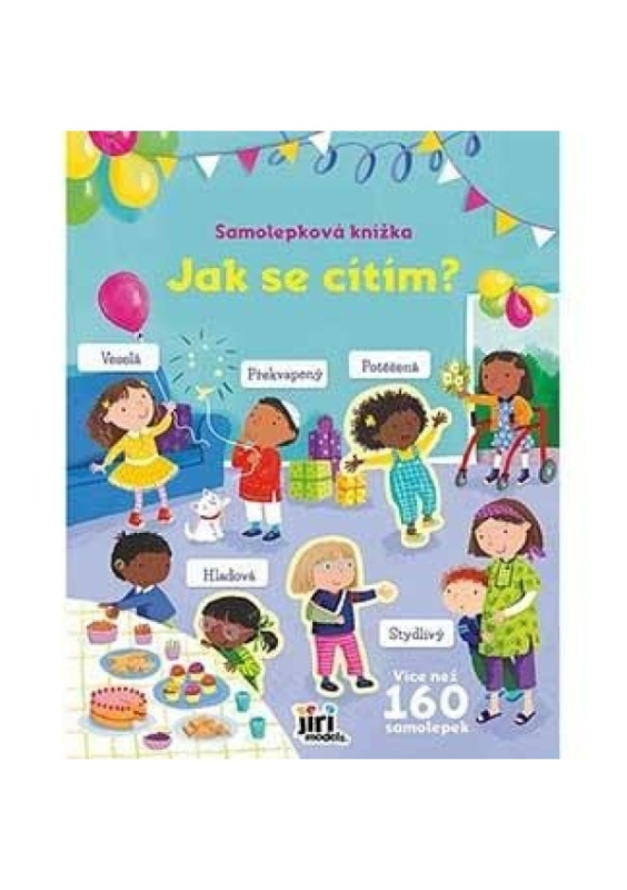 Samolepková knížka - Jak se cítím