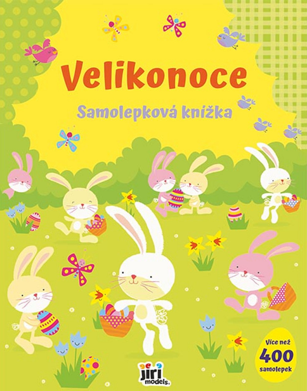 Velká samolepková knížka 5+ - Velikonoce