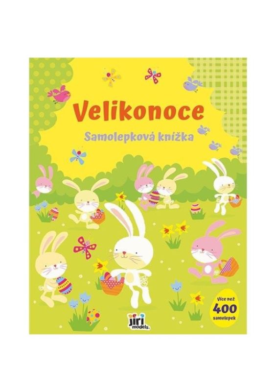 Velká samolepková knížka 5+ - Velikonoce