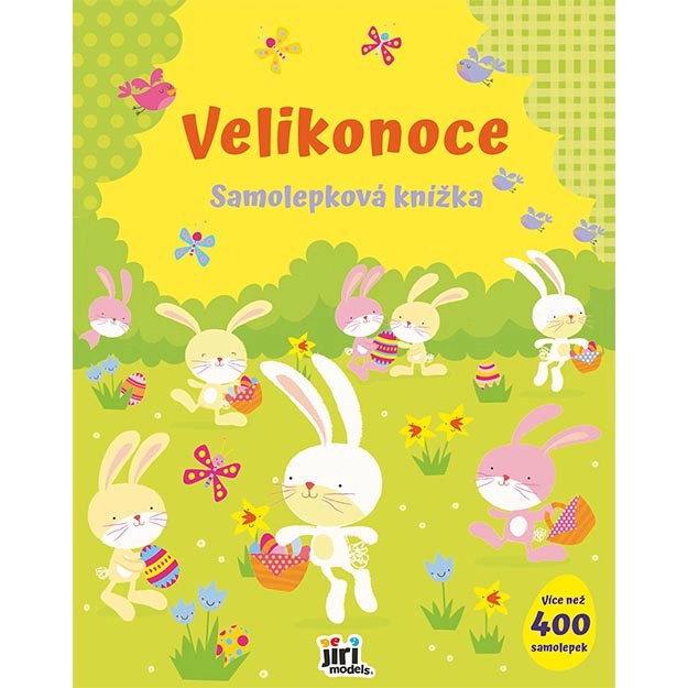 Velká samolepková knížka 5+ - Velikonoce