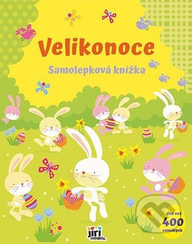 Velká samolepková knížka 5+ - Velikonoce