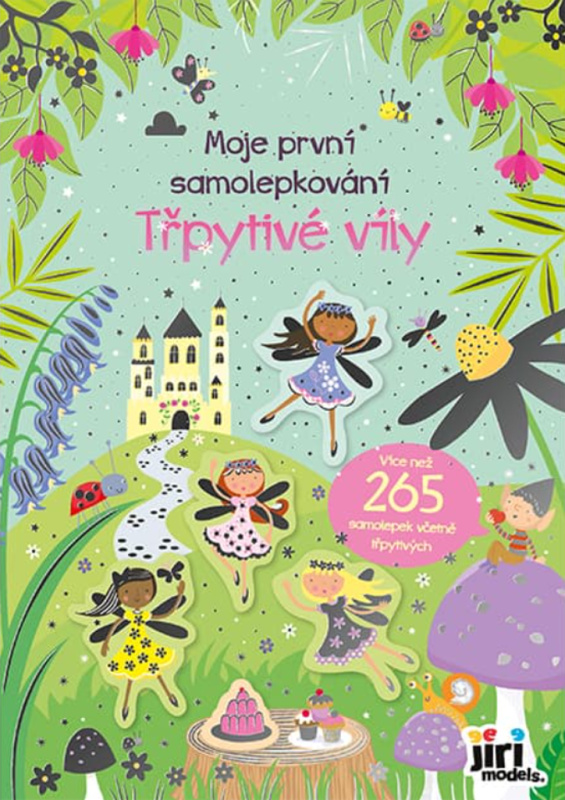 Moje první samolepkování - Třpytivé víly