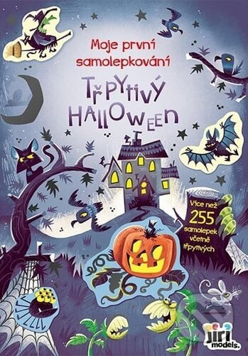 Moje první samolepkování Třpytivý Halloween