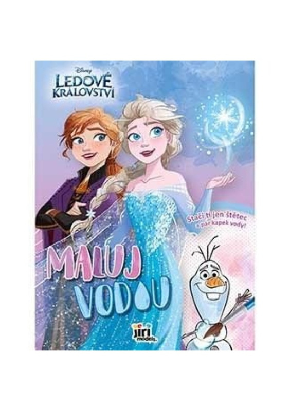 Maluj vodou A4 - Ledové království