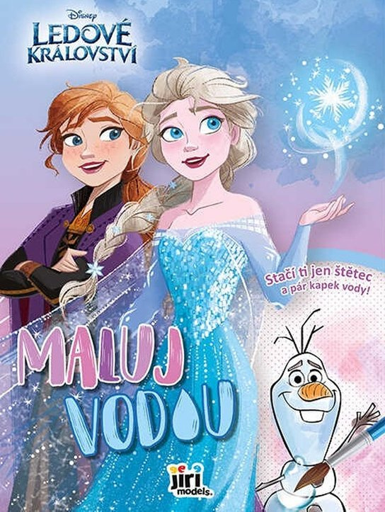 Maluj vodou A4 - Ledové království