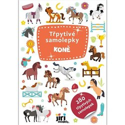 Třpytivé samolepky - Koně