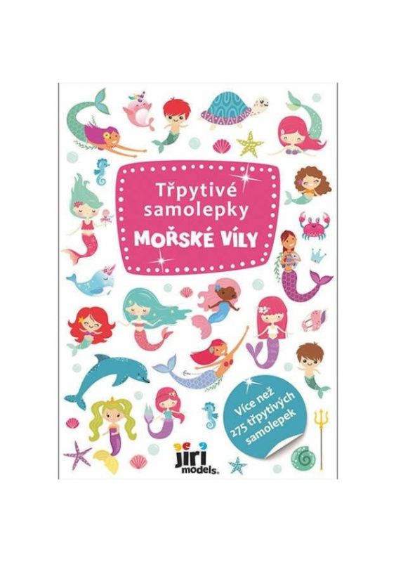 Třpytivé samolepky - Mořské víly