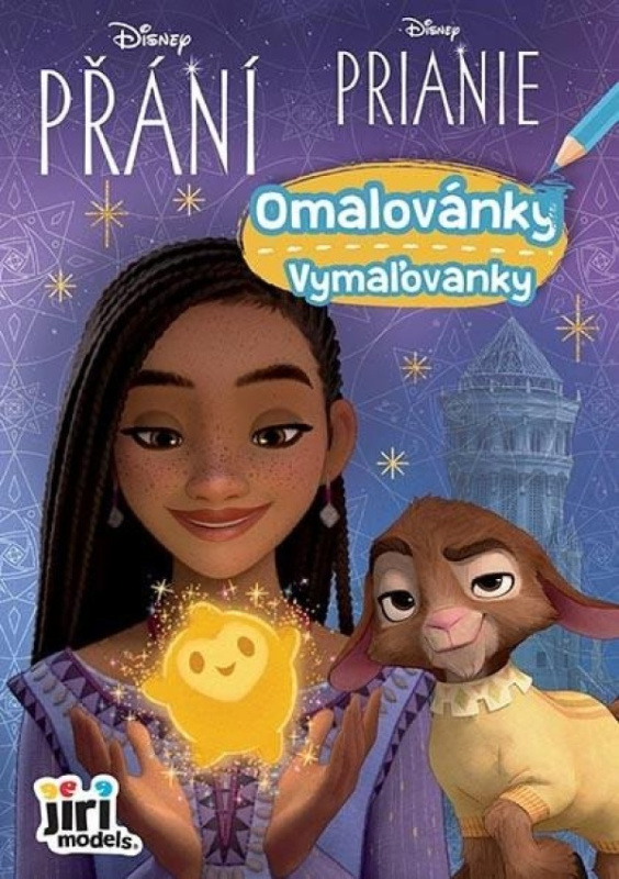 Omalovánky Disney Přání A5 15x21cm