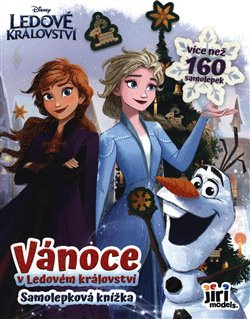 Samolepková knížka Vánoce v Ledovém království