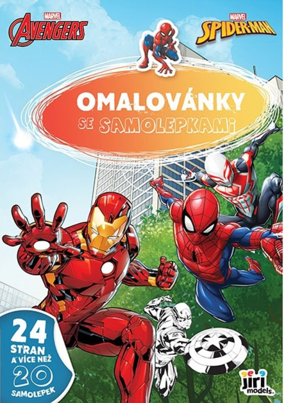 Jiri Models Omalovánky A4 se samolepkami Prasátko Peppa