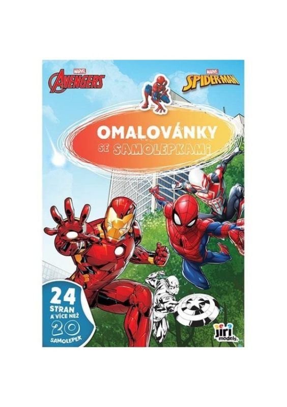 Jiri Models Omalovánky A4 se samolepkami Prasátko Peppa
