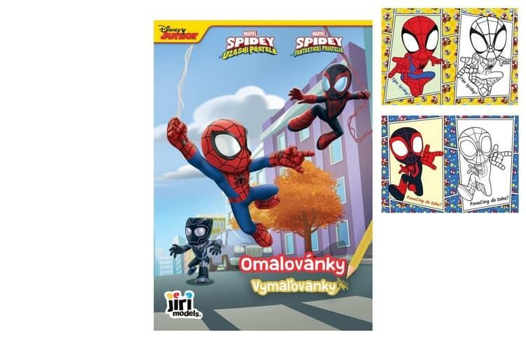 Jiri Models Omalovánky A5 Spidey