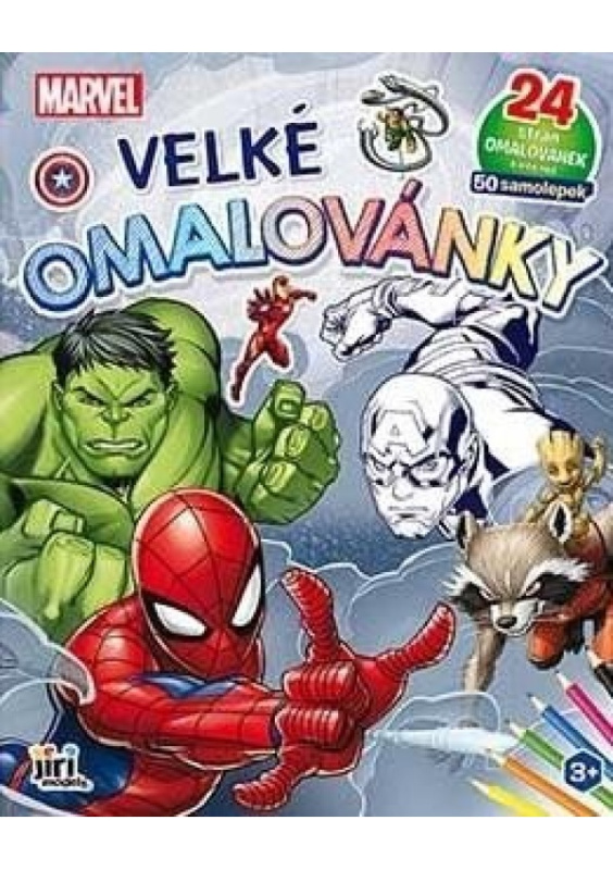Velké omalovánky Marvel