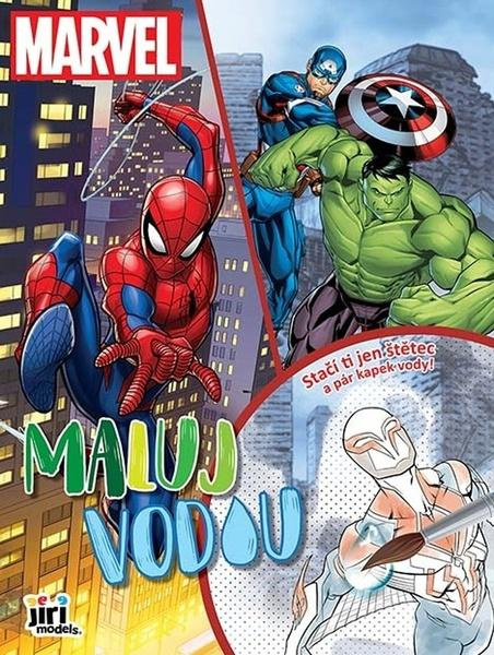 Maluj vodou A4 - Marvel