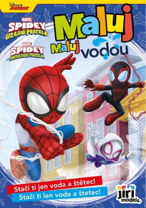 Jiri Models Maluj vodou A5 Spidey
