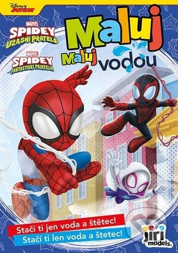 Jiri Models Maluj vodou A5 Spidey
