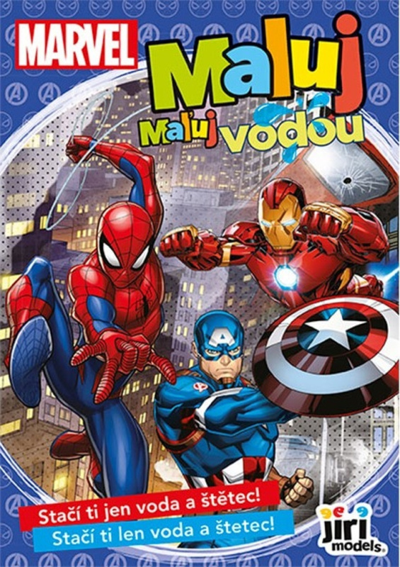 Jiri Models Maluj vodou A5 Marvel