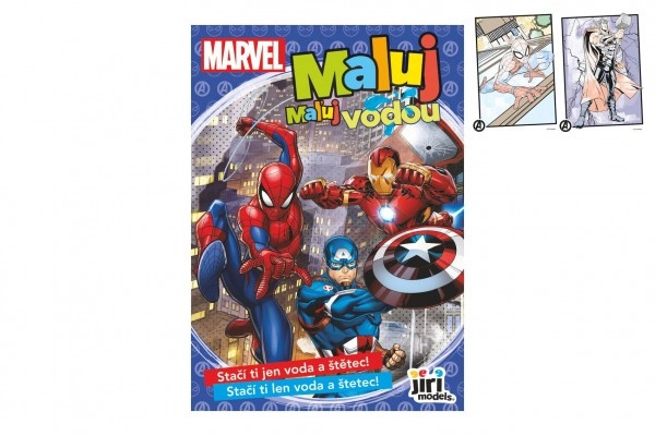 Jiri Models Maluj vodou A5 Marvel