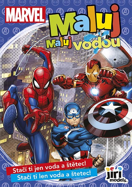 Jiri Models Maluj vodou A5 Marvel
