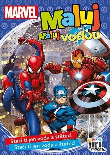 Jiri Models Maluj vodou A5 Marvel