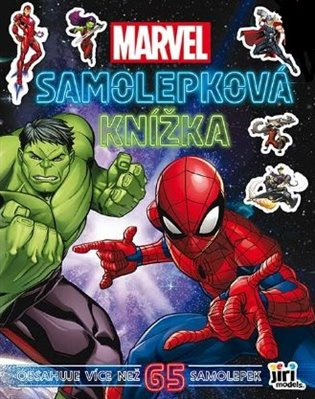 Samolepková knížka Marvel JIRI MODELS a. s.