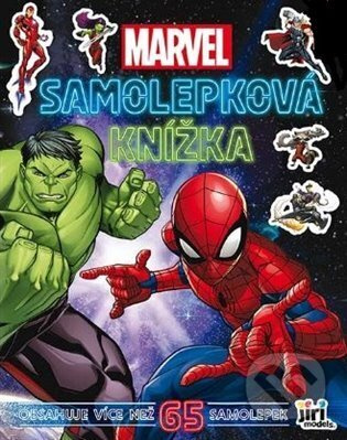 Samolepková knížka Marvel JIRI MODELS a. s.