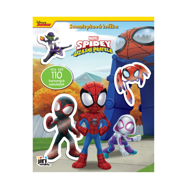 Samolepková knížka Spidey JIRI MODELS a. s.